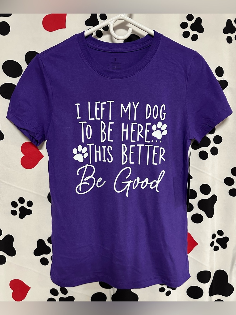 Dog Graphic Crewneck Tee - NWT/NIP